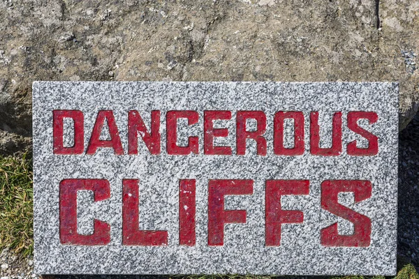 Dangerous Cliffs Land 's End — Fotografia de Stock