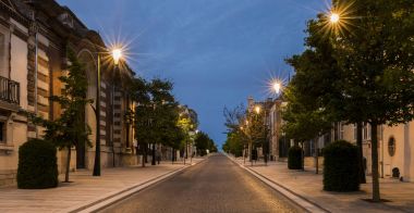 Gece Avenue şampanya Epernay