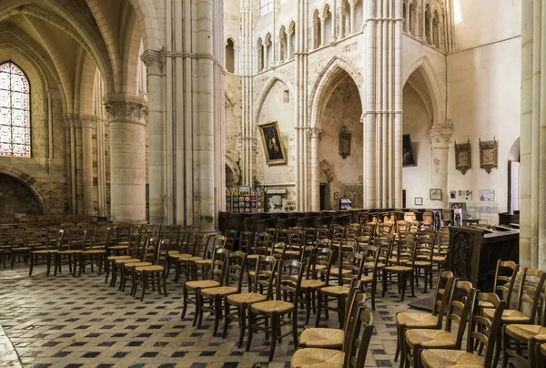 Kerk van Orbais l 'Abbaye Saint Pierre — Stockfoto