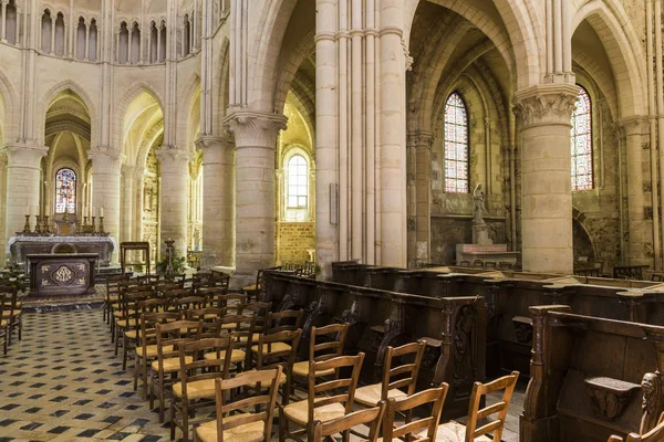 Iglesia de Orbais l 'Abbaye — Foto de Stock