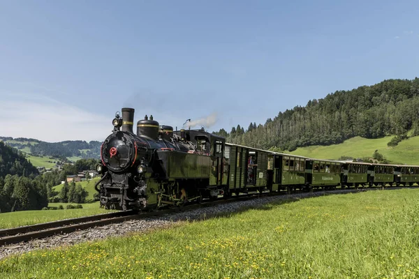 Bregenzerwaldbahn in Austria — Stock Photo, Image