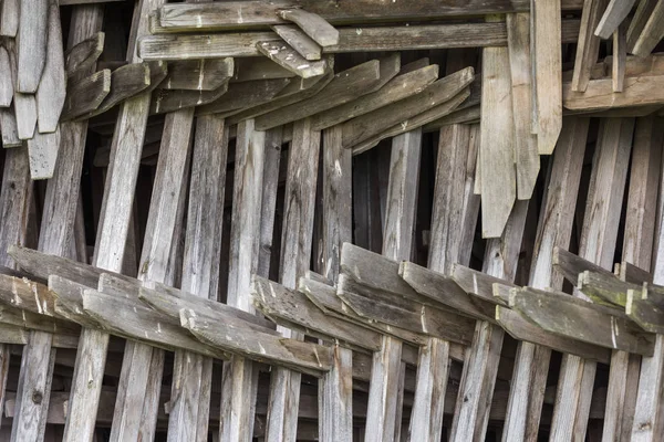 Pile of Hay Stakes — Stock Photo, Image