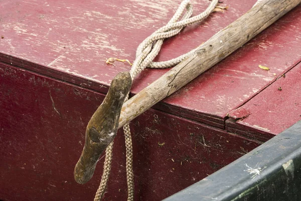 Punter Stick Giethoorn — Zdjęcie stockowe