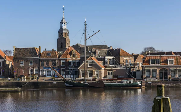 Harbor Blokzijl Overijssel — Stock Photo, Image