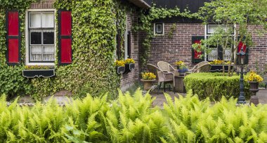 Teras Giethoorn ile ev