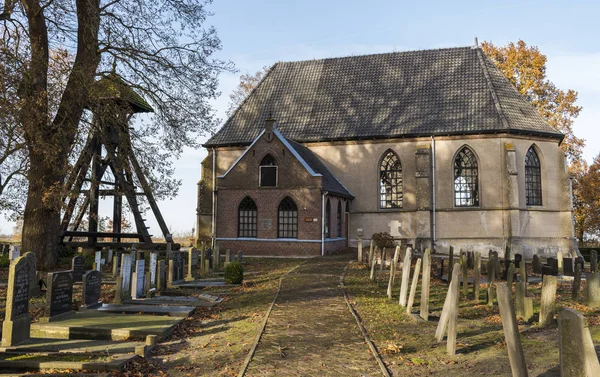 Chiesa e Cimitero Wanneperveen — Foto Stock
