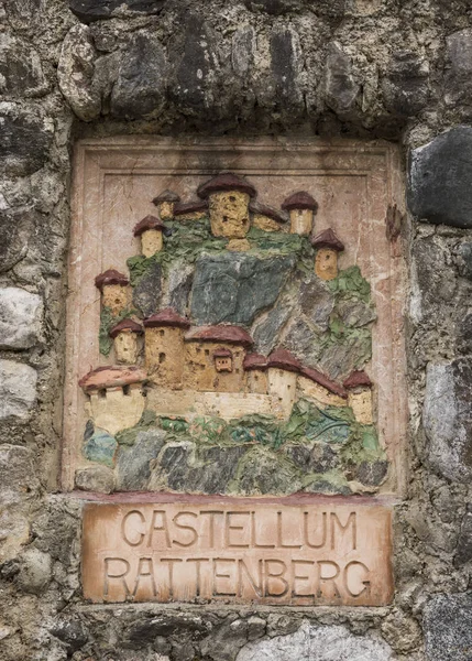 Statua di Castellum Rattenberg — Foto Stock