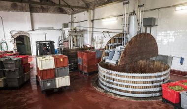 Pressoir Dizy içinde Forklift ile 