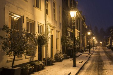 Kış Volderstraat Wijk bij Duurstede