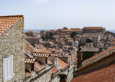 Dubrovnik Evleri ve Çatıları
