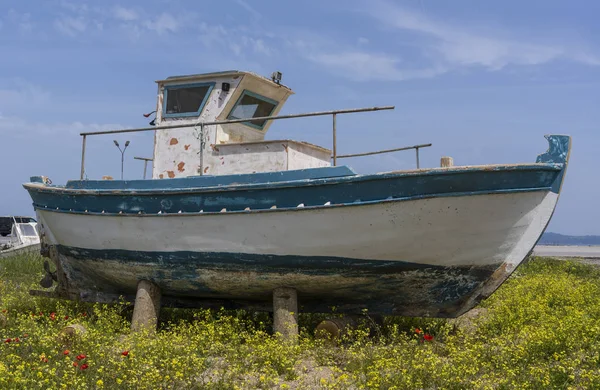 Судоходная гавань Lerissos Greece — стоковое фото