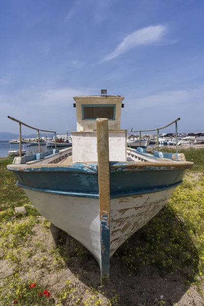 Cantiere portuale di Lerissos — Foto Stock