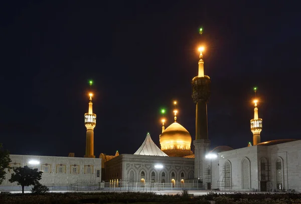 Masoleum Khomeini at Night Teheran Iran — 스톡 사진