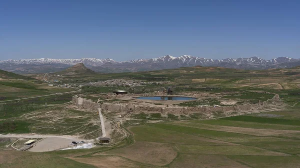 Takht-e Soleyman Panorama Volcano Iran — Stock fotografie