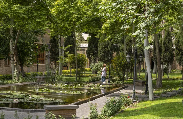 Сад Негарестан в Тегеране — стоковое фото