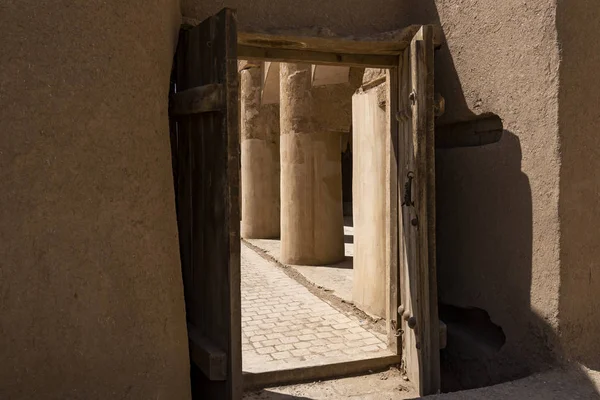 Tarikhaneh Mosque Door Damghan Iran — ストック写真