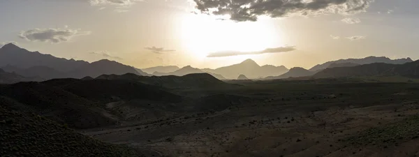 Panorama Valley Damghan Irão — Fotografia de Stock