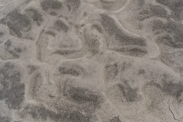 Diagramme Sable Sur Une Plage Près Une Rivière — Photo