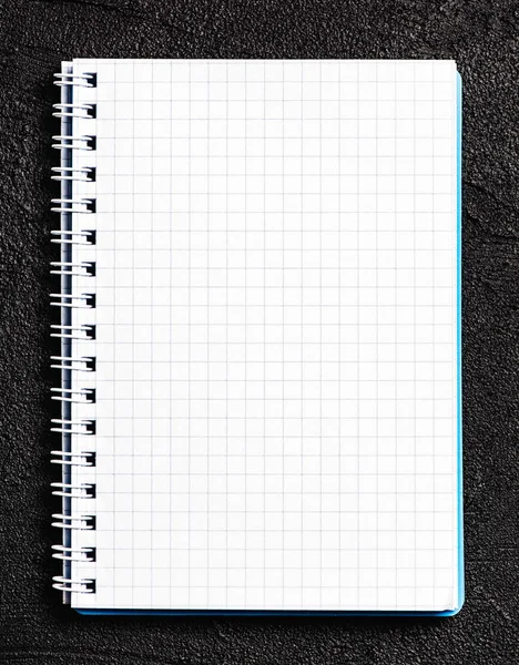 Libro blanco del cuaderno — Foto de Stock