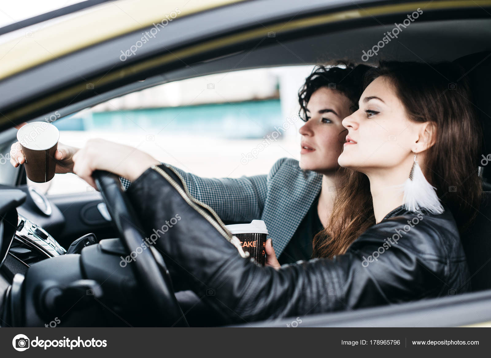 riding car