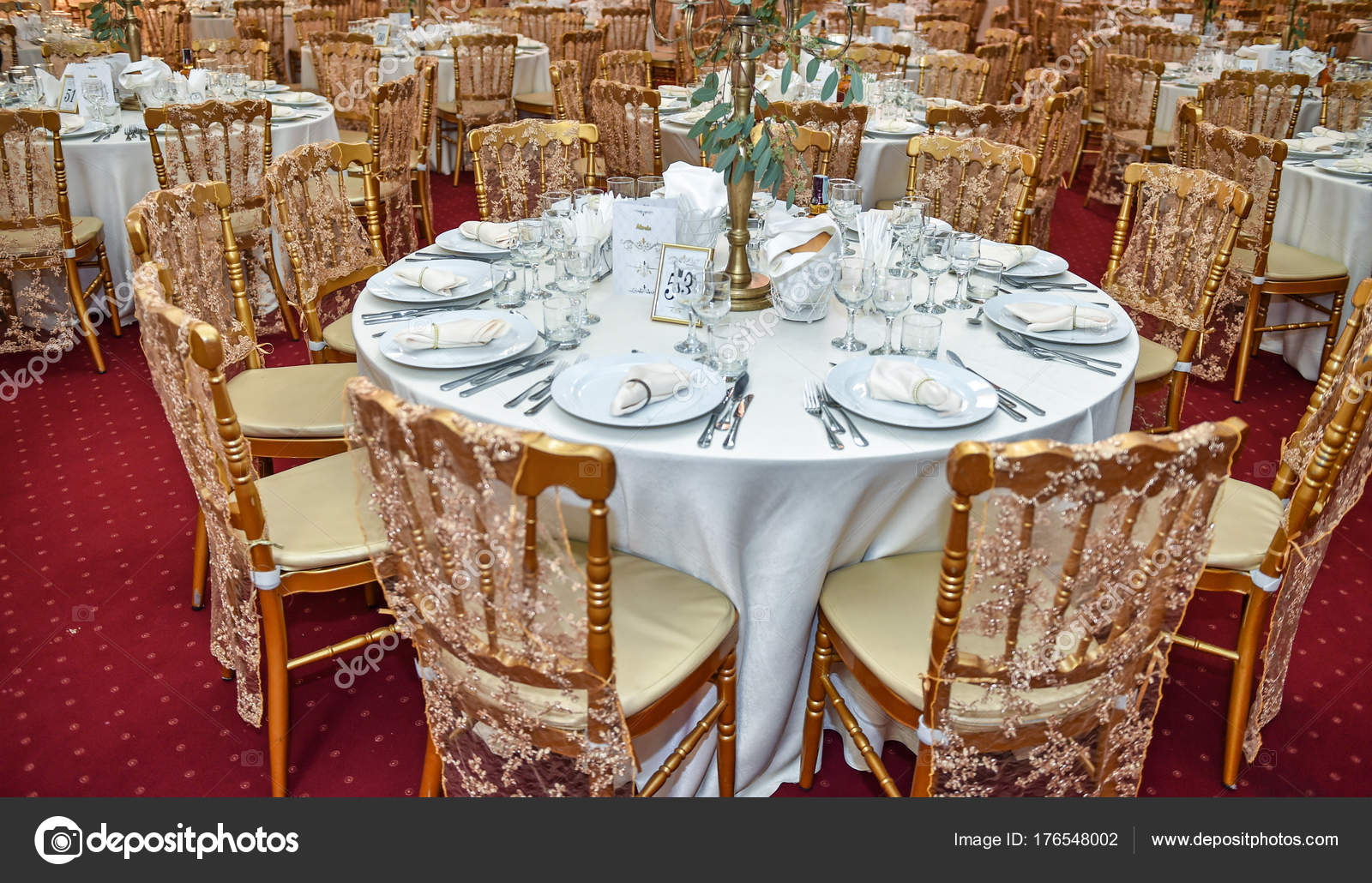 Wedding Table Setting Table Set Event Party Wedding Reception