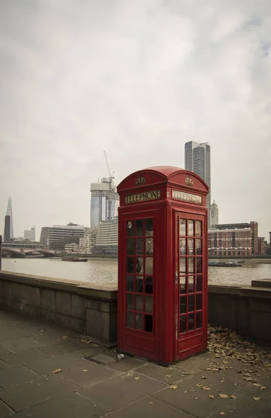 Red Phone booth — Stockfoto