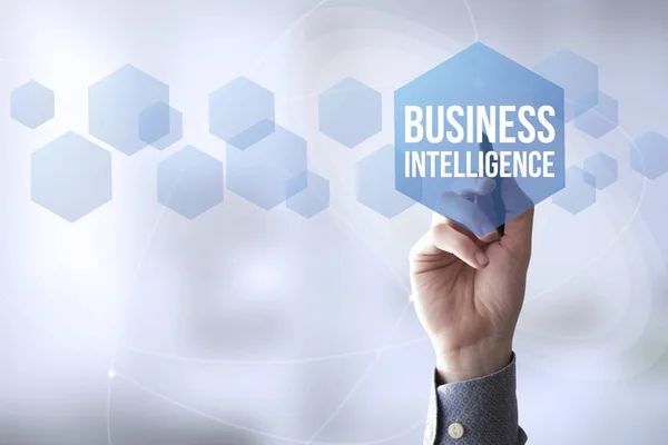 Schnittstelle zur Business Intelligence — Stockfoto