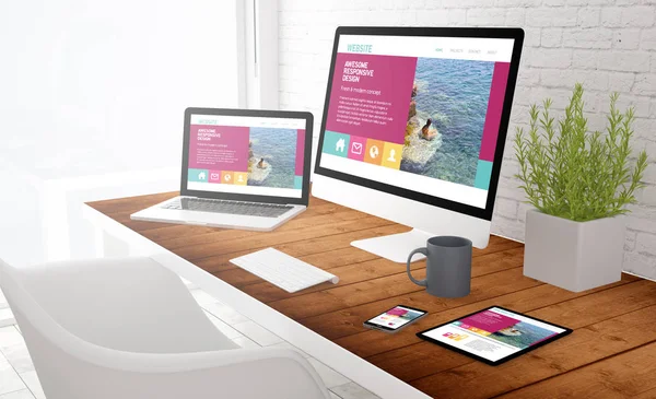 Tablet PC, computer, laptop — Stockfoto