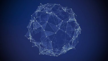 dijital ağ kılavuzla Küre