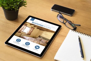 rezervasyon Oda ekran Tablet 