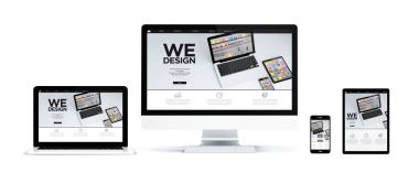 App Tasarım Web sitesi gösterilen aygıtlar 