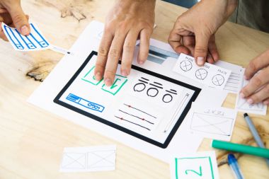 tasarımı tablet app tel kafes