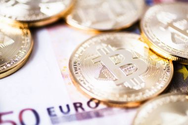 bitcoins over euro bill