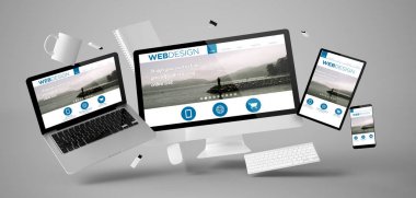 web tasarım web sitesi ile 3d işleme aygıtları