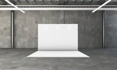 Endüstriyel alan 3D görüntüleme sergi kabini