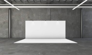 Endüstriyel alan 3D görüntüleme sergi kabini