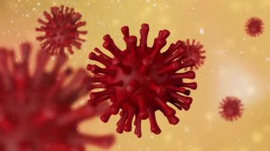 Virüs hücrelerinin 3d görüntülenmesi