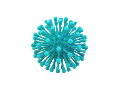 mavi virüs 3D görüntüleme izole edildi