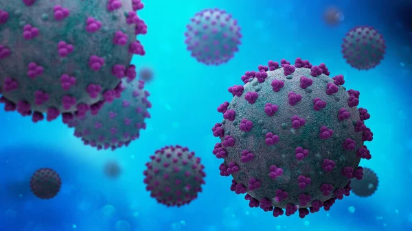 Virüs hücrelerinin 3d görüntülenmesi