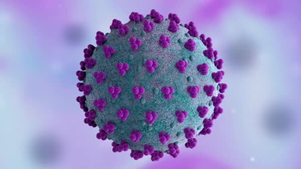 Virüs Kablosu Izole Edilmiş Görüntüleme — Stok video