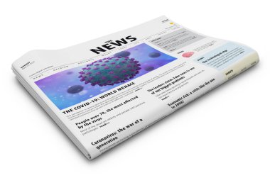 3D gazetesi covid-19 başlığıyla hazırlanıyor 