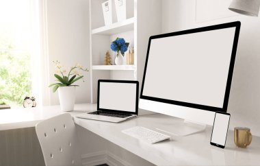 Ev masaüstü 3D görüntülemedeki yanıtlayıcı aygıtlar