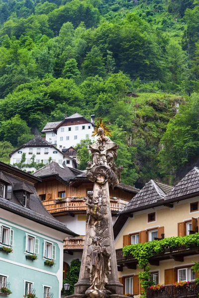 Hallstatt Austria iconic town — Stock Photo, Image