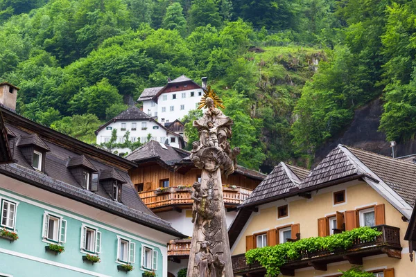 Hallstatt Austria iconic town — Stock Photo, Image