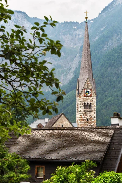 Hallstatt Austria iconic town — Stock Photo, Image