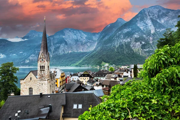 Hallstatt Avusturya ikonik kasaba