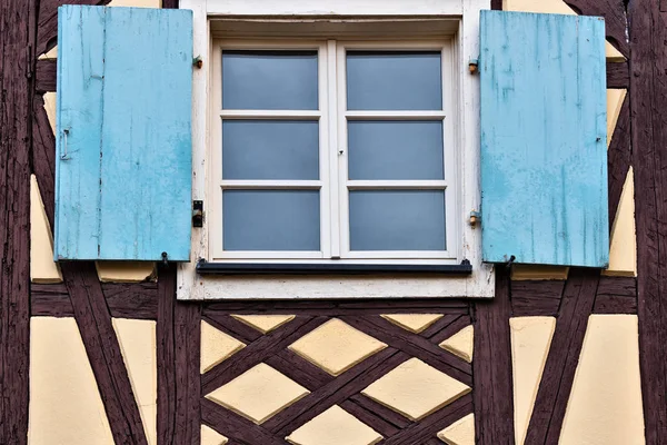 Colmar window in Alsace France — ストック写真