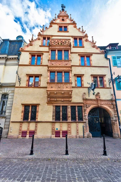 Fransa 'nın Alsace şehrinde, Colmar' daki Baş Saray — Stok fotoğraf