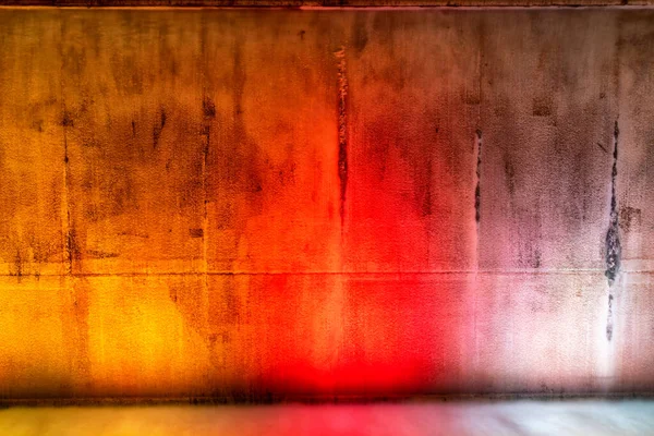 Muur geschilderd door lichten — Stockfoto