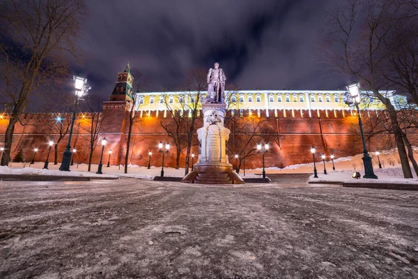 Denkmal Für Alexander Moskau — Stockfoto